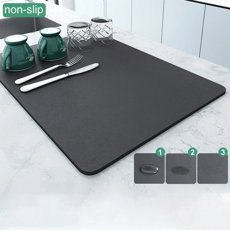 Super Absorbent Quick-Dry Kitchen and Bathroom Mat
