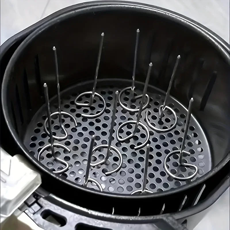 Stainless Steel Skewers for Air Fryer and Oven, 10 Pack