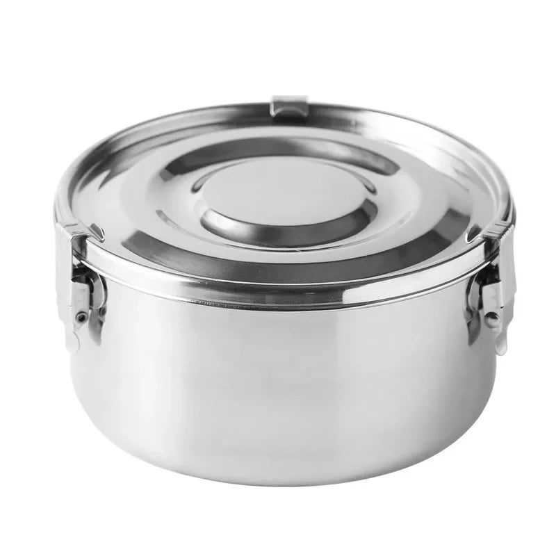 304 Stainless Steel Leak-Proof Lunch Box, Bento Box for Picnic and Work, 350 ml to 3000 ml