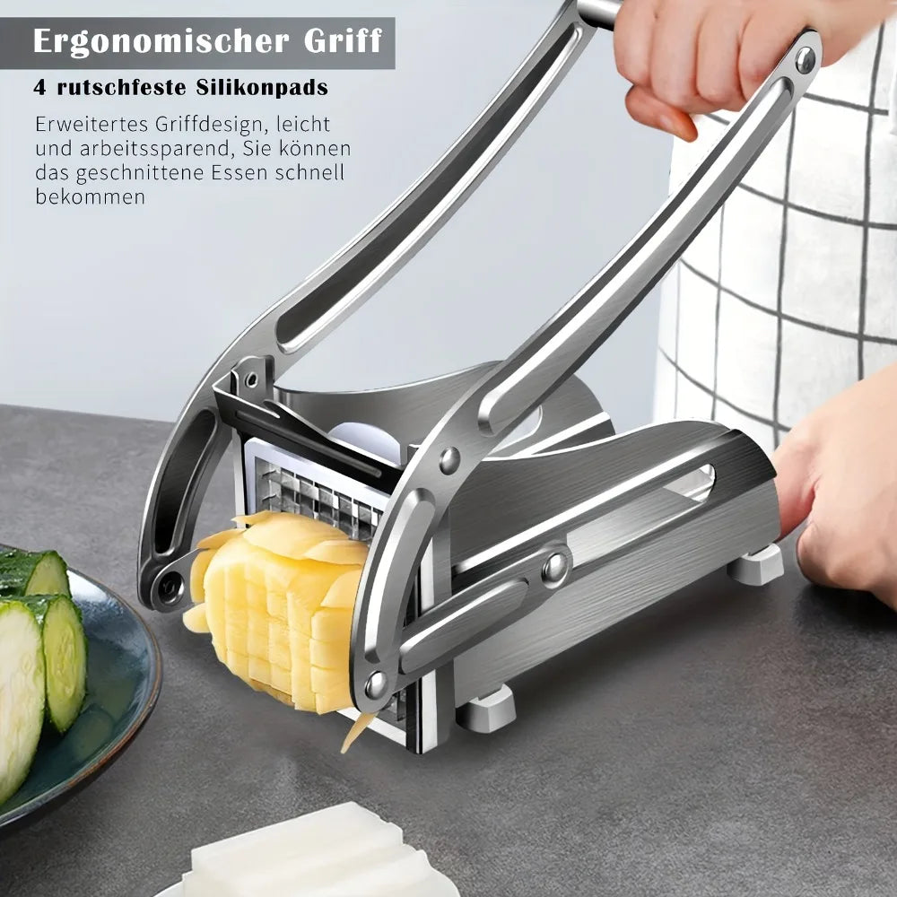 Stainless Steel Vegetable Chopper and Chip Cutter