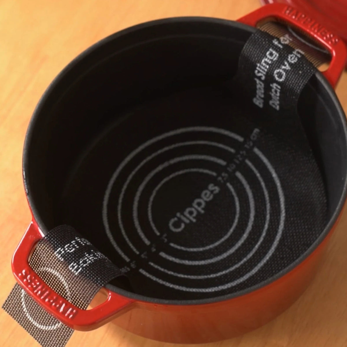 Silicone Bread Sling for Dutch Oven, Perforated with Long Handles