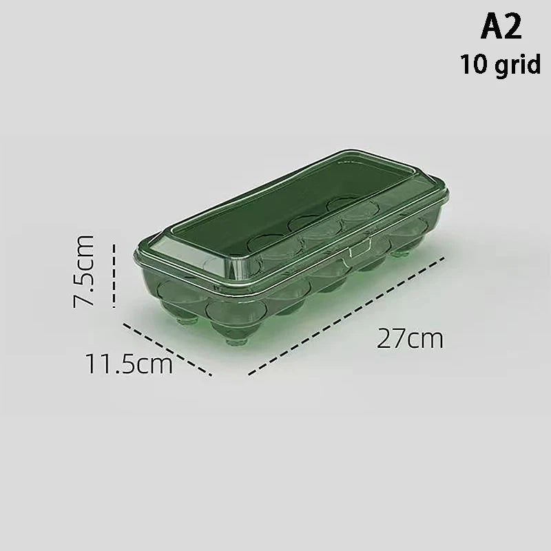 Stackable Egg Storage Box for Fridge, 10 or 15 Eggs