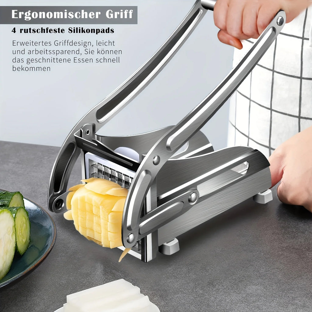 Stainless Steel Vegetable Chopper and Chip Cutter