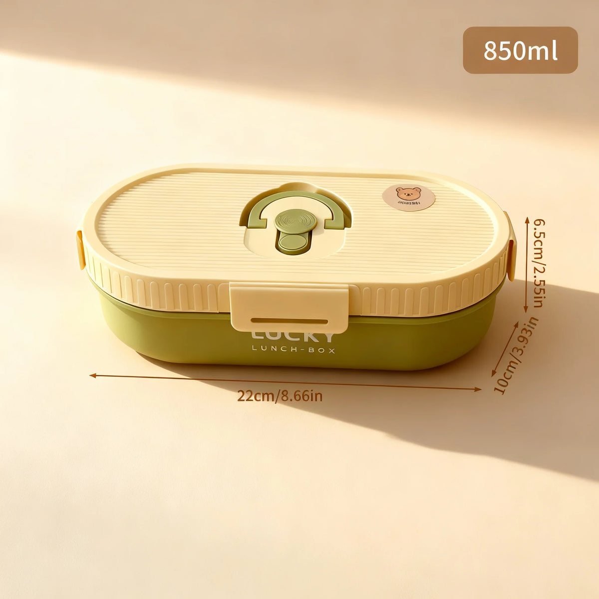 304 Stainless Steel Oval Insulated Lunch Box with Dividers, Leak-Proof, 850 to 1650 ml