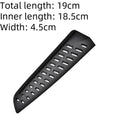 Kitchen Knife Sheath Black Plastic Knife Covers Knife Blade Protector Cover Guards Case Kitchen Accessories кухонні аксесуари