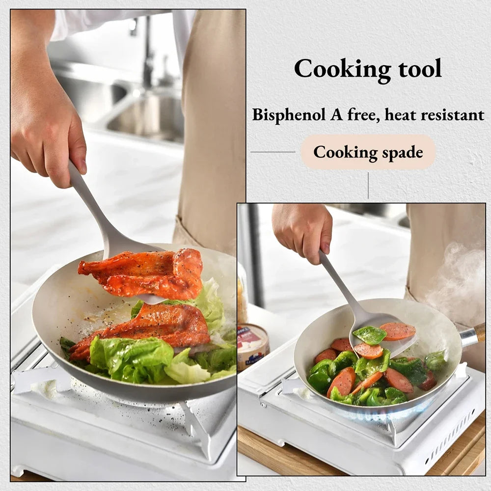 15-Piece Silicone Cooking Utensil Set, Turner, Spatula and Spoons