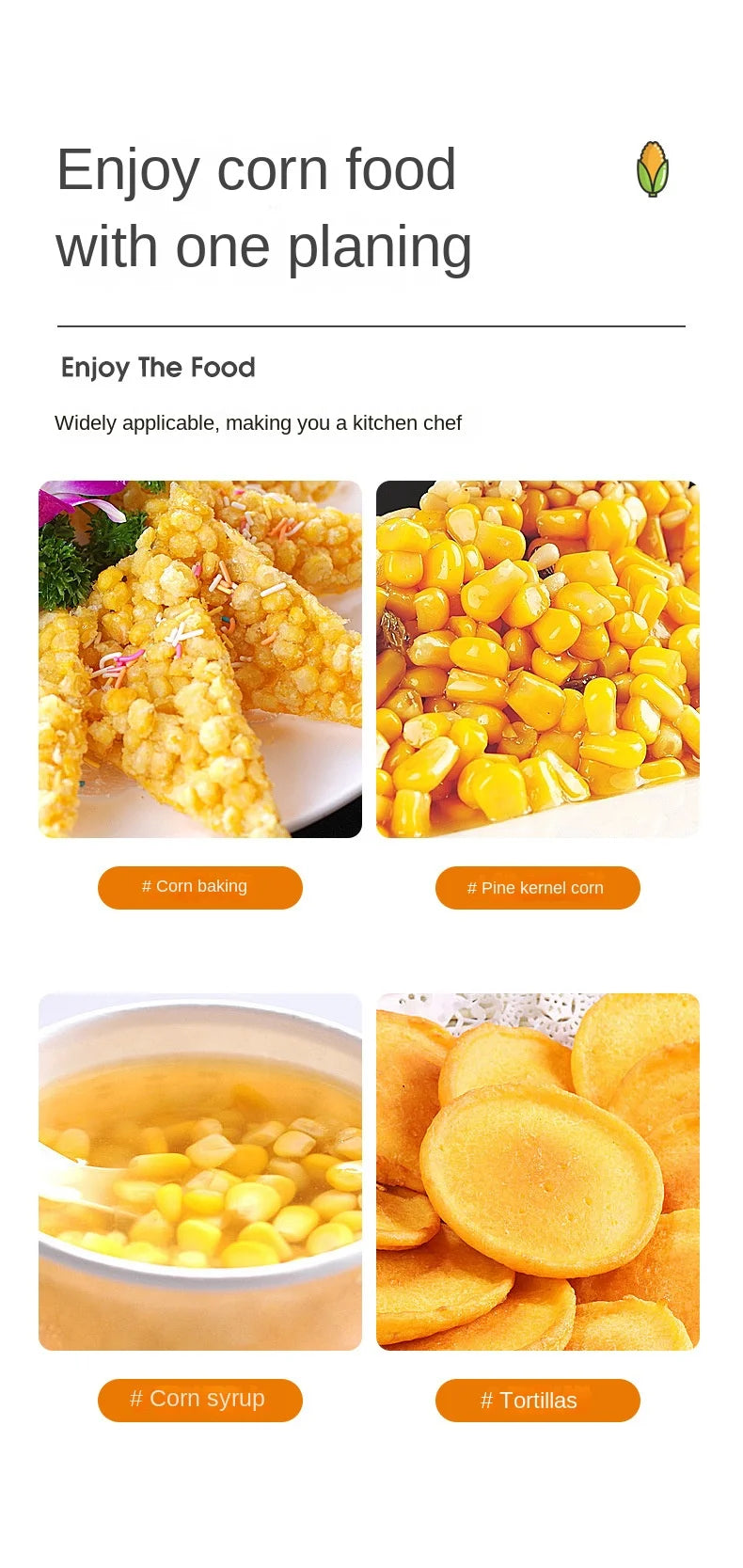 Stainless Steel Corn Stripper and Kerneler, Corn Cob Peeler Tool