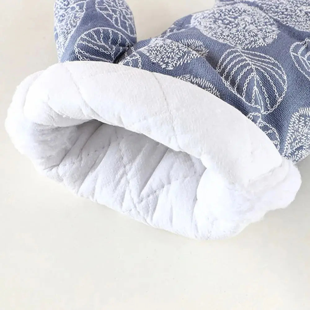 Padded Microwave Gloves, Kitchen Mitts for Dishes and Trays, 26 x 13 cm
