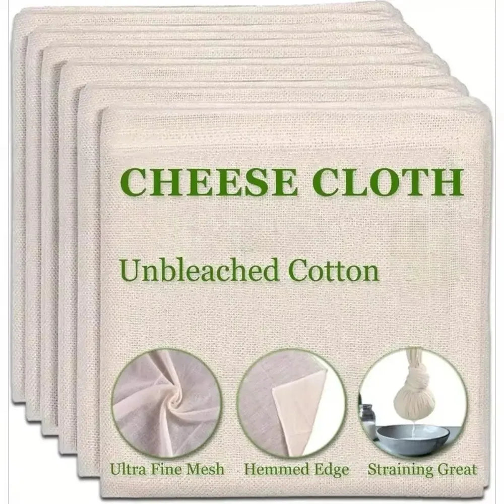 Cotton Cheesecloth, Reusable, 40cm or 50cm