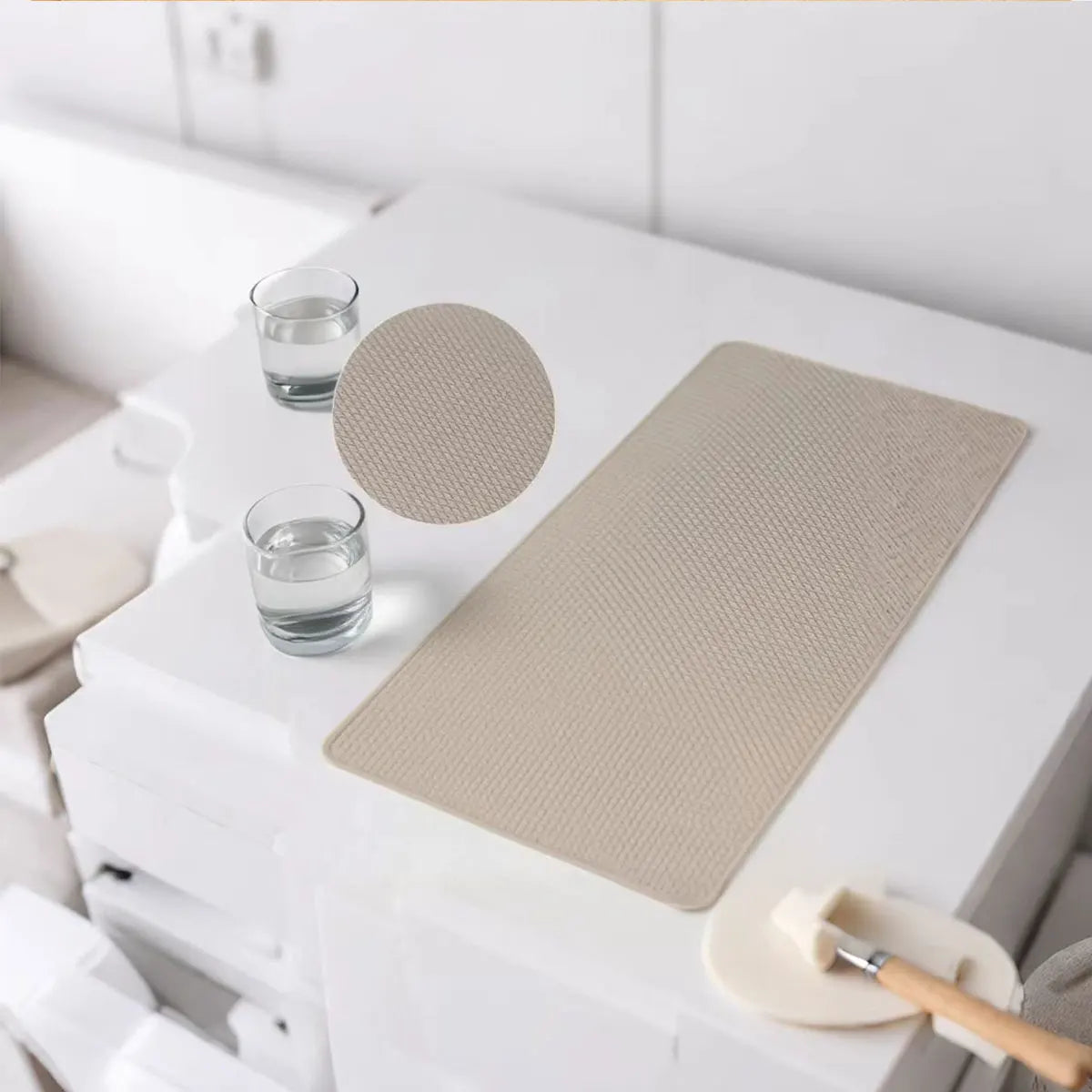 Non-Slip EVA Drawer and Shelf Liner, Cuttable Non-Adhesive Mat, 7 Sizes