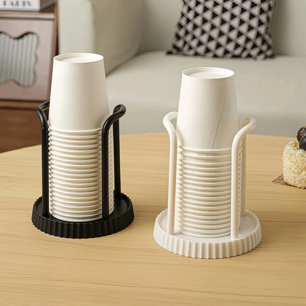 Paper Cup Holder and Dispenser for Kitchen Worktop