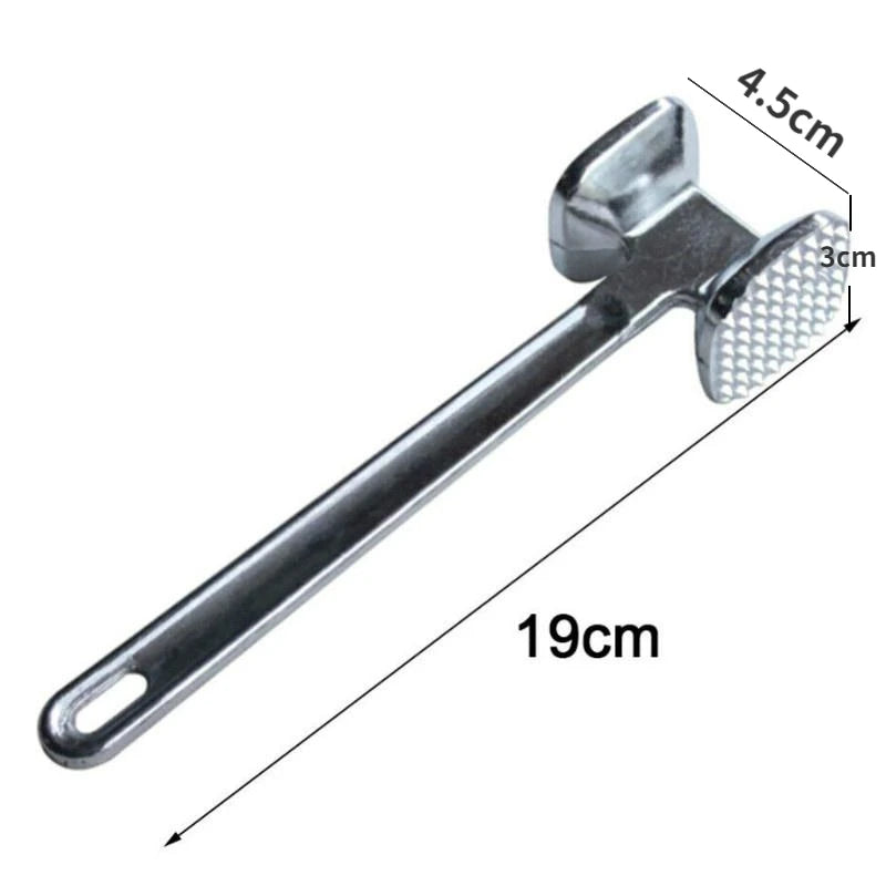Zinc Alloy Meat Tenderiser Mallet, Double Sided