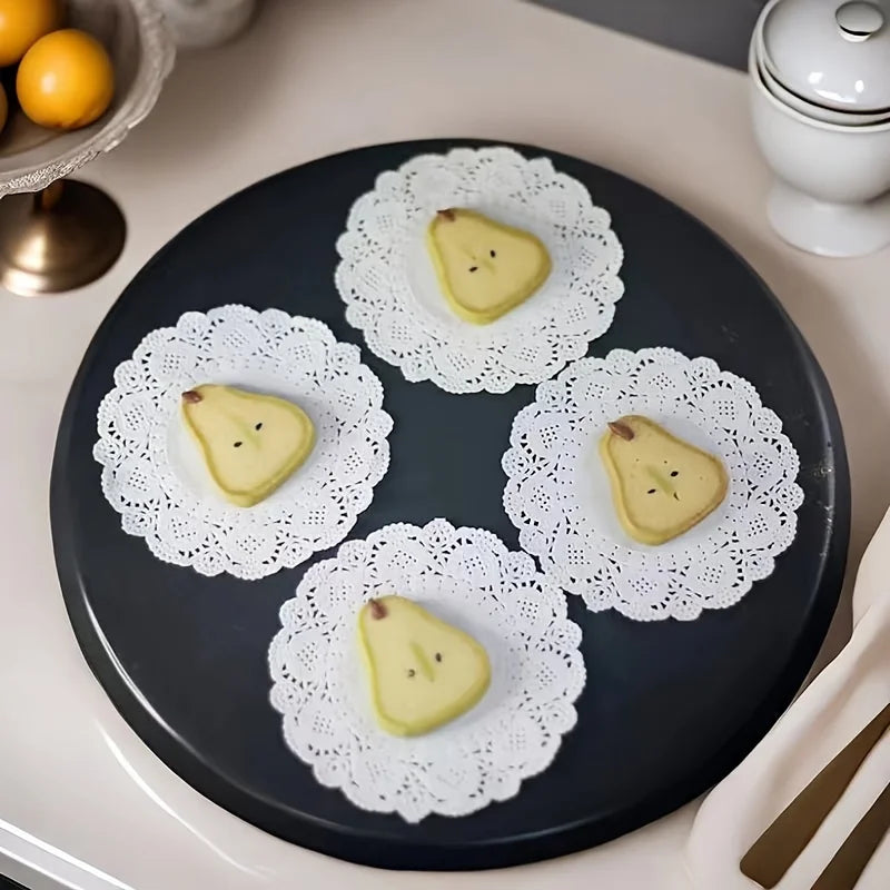 Paper Doilies, Round, Oval or Rectangular, 50 or 100 Pack