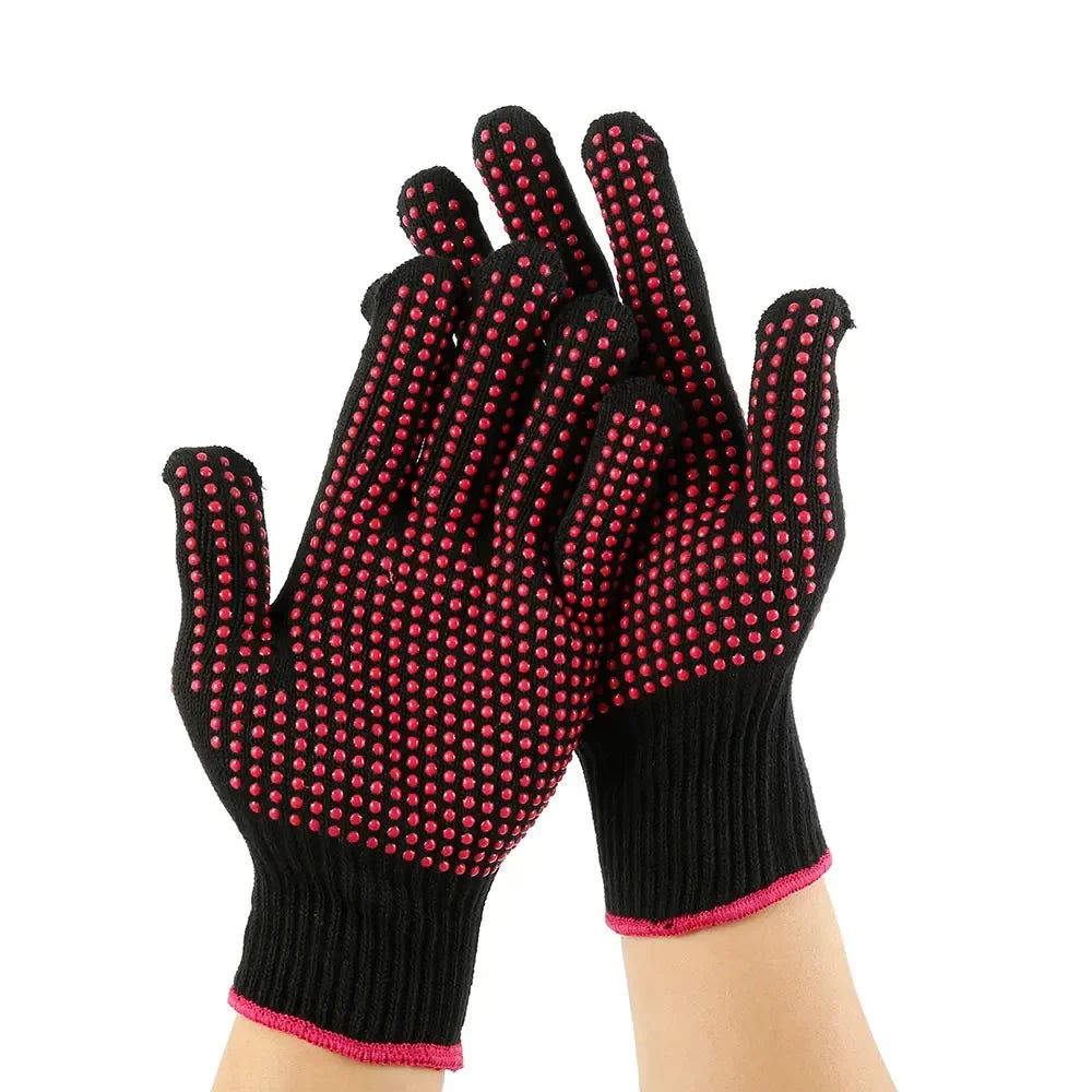 Non-Slip Kitchen and BBQ Gloves, Pair, for Cooking, Grill and Camping