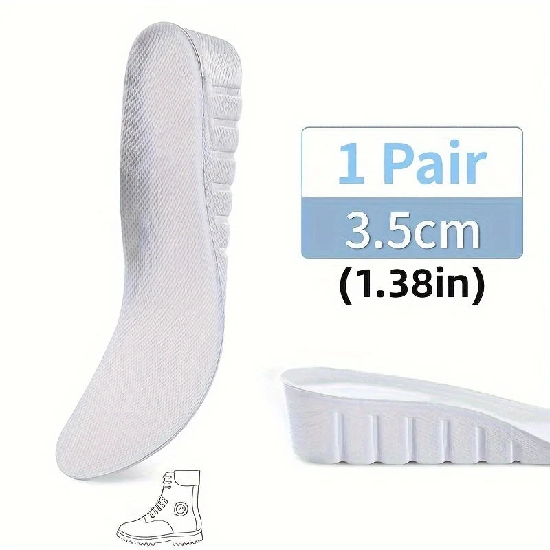 Height Increase Insoles, Soft EVA Shoe Lift Pads, 1 Pair
