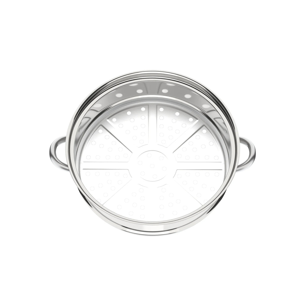 11 Inch 3-Tier Stainless Steel Food Steamer Pot with Lid