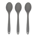Silicone Mixing and Serving Spoons, Set of 3