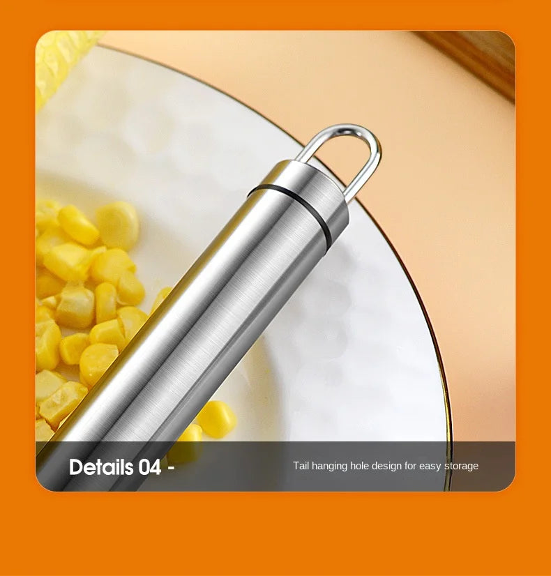 Stainless Steel Corn Stripper and Kerneler, Corn Cob Peeler Tool