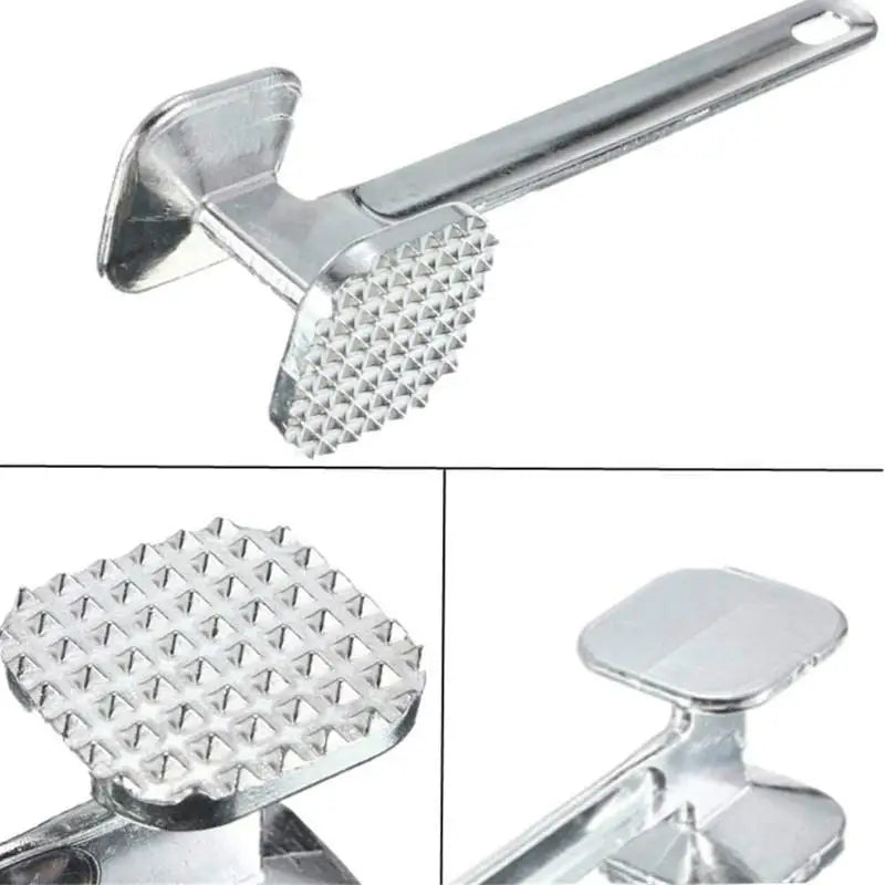 Zinc Alloy Meat Tenderiser Mallet, Double Sided