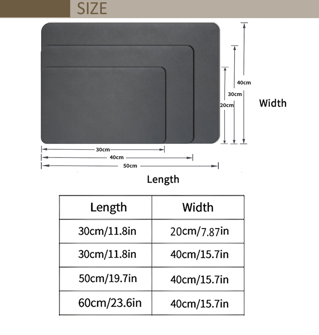 Super Absorbent Quick-Dry Kitchen and Bathroom Mat