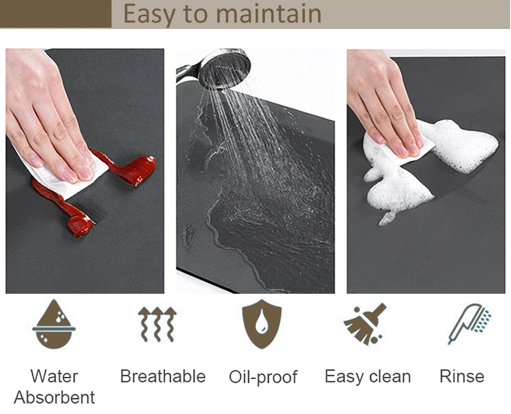 Super Absorbent Quick-Dry Kitchen and Bathroom Mat