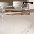 Under-Cabinet Chopping Board and Pot Lid Rack
