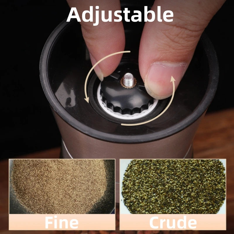 Manual Salt and Pepper Grinder with Glass Body, 180 or 200ml