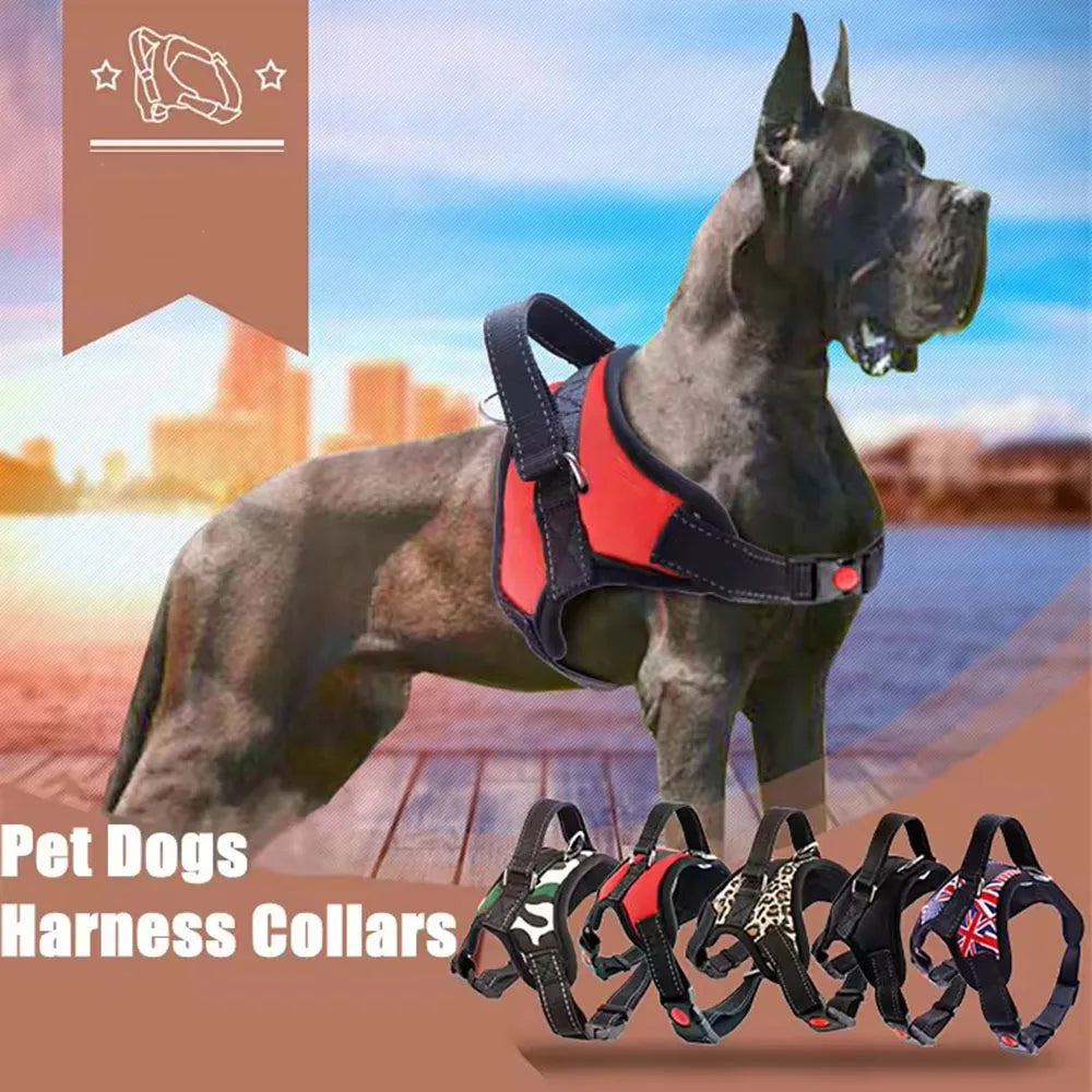 Adjustable Dog Harness Vest for Small, Medium and Large Dogs