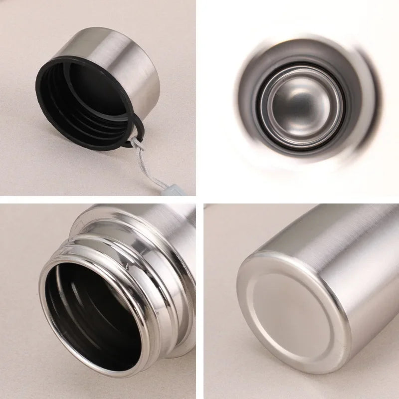1 Litre Stainless Steel Sports Water Bottle, Single Wall