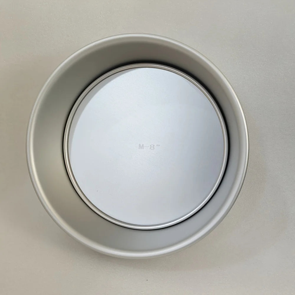 Layered Round Cake Molds with Removable Base, 4, 6 or 8 Inch