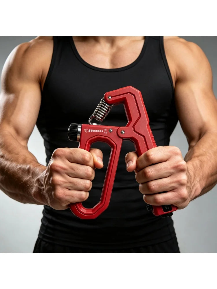 Adjustable Hand Grip Strengthener, 10 to 100kg Resistance