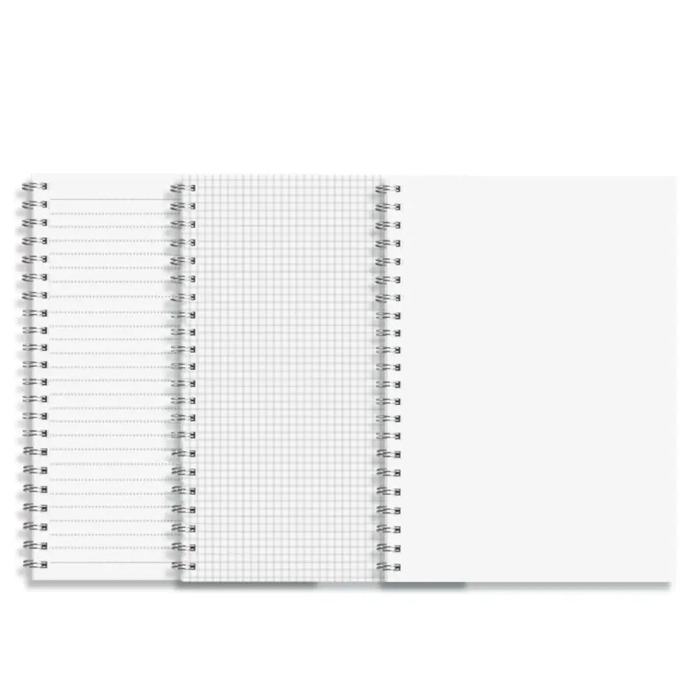 Spiral Coil Notebook, Flip-Over Sketchbook and Diary, A4 A5 A6 B5