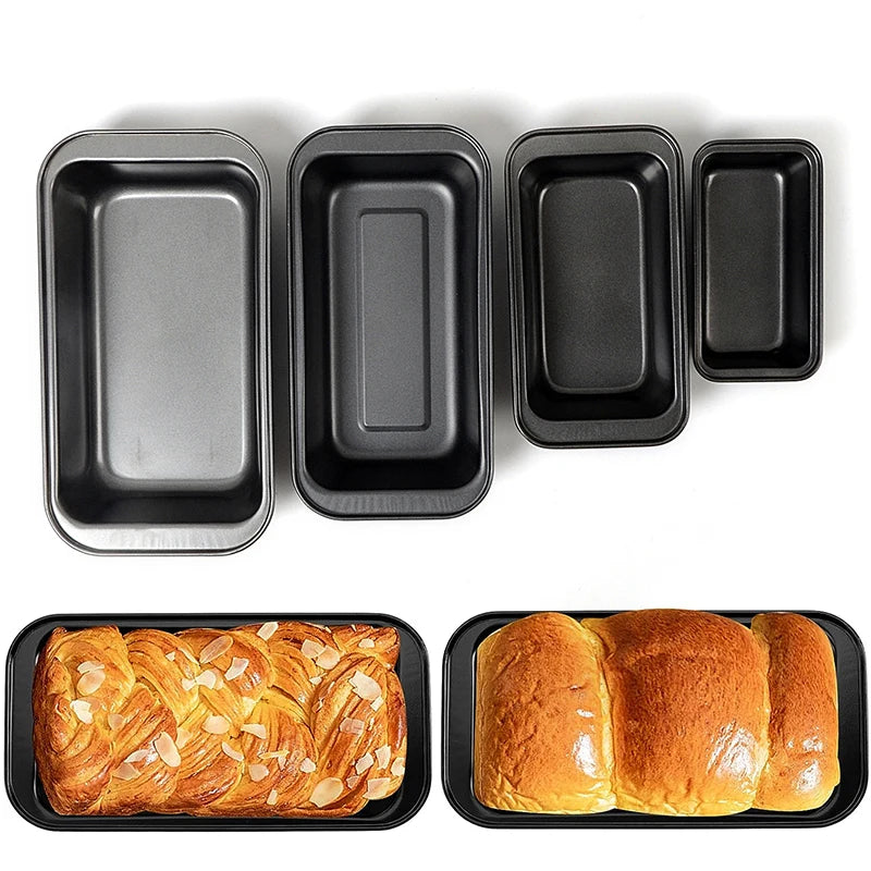 Nonstick Carbon Steel Loaf Pan, Bread, Brownie and Meatloaf Tin, 5 Sizes