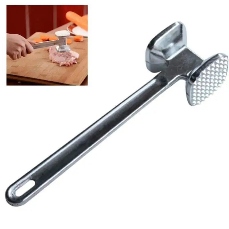 Zinc Alloy Meat Tenderiser Mallet, Double Sided