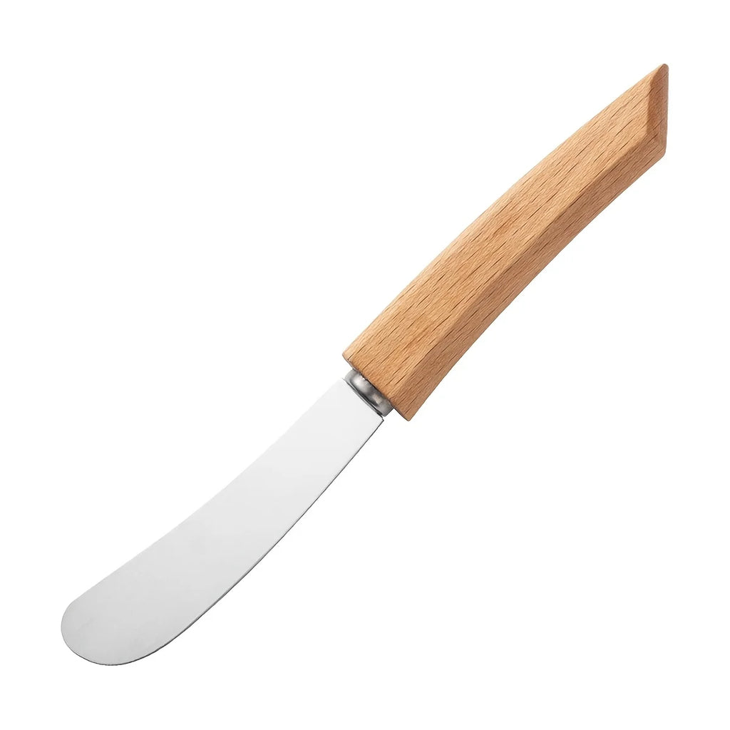 Stainless Steel Butter Knife with Wooden Handle, Bread and Jam Spreader, 1 or 2 Pack