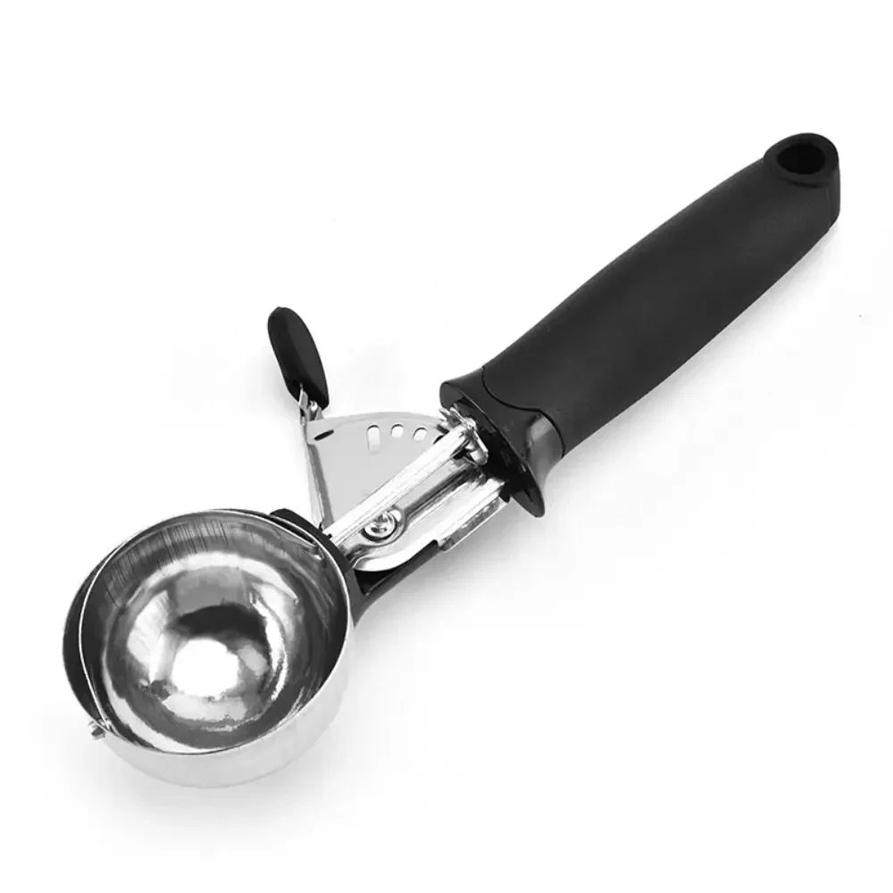 Stainless Steel Ice Cream Scoop with Trigger Release