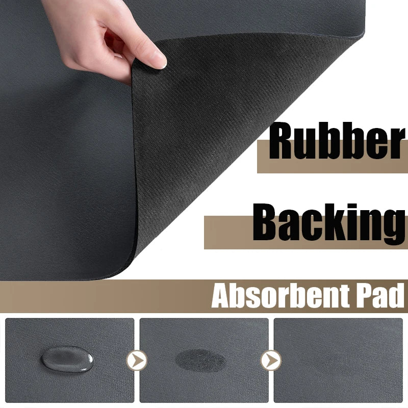 Super Absorbent Quick-Dry Kitchen and Bathroom Mat