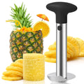 Pineapple Corer and Slicer Tool - Sharp Pineapple Cutter with Serrated Tips Easy to Use and Clean - Stainless Steel Core Remover