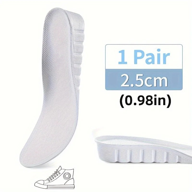 Height Increase Insoles, Soft EVA Shoe Lift Pads, 1 Pair