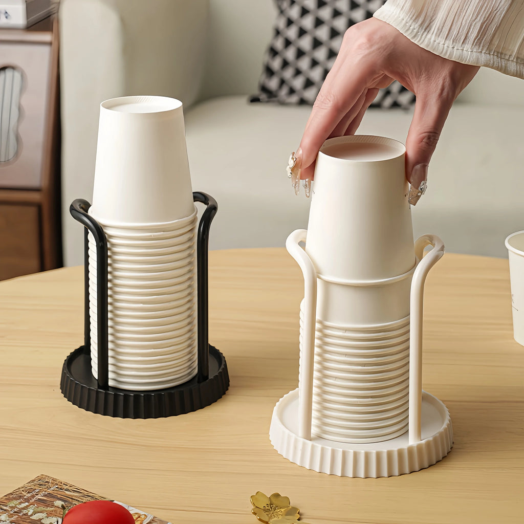 Paper Cup Holder and Dispenser for Kitchen Worktop