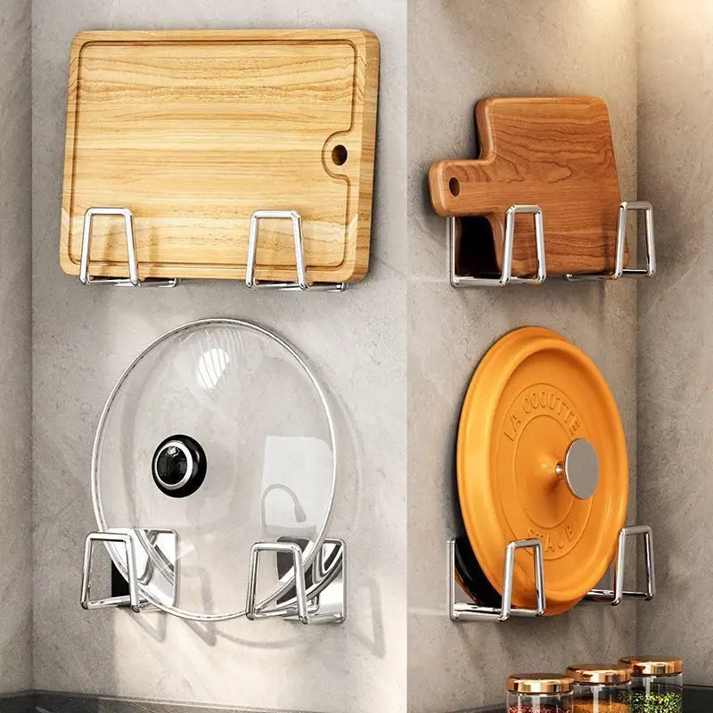 Sink Sponge and Pot Lid Rack, No-Drill