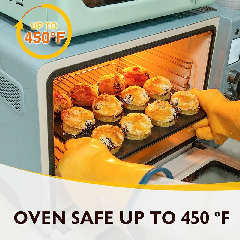 Nonstick 12 Cup Carbon Steel Muffin Tray, Cupcake Baking Pan