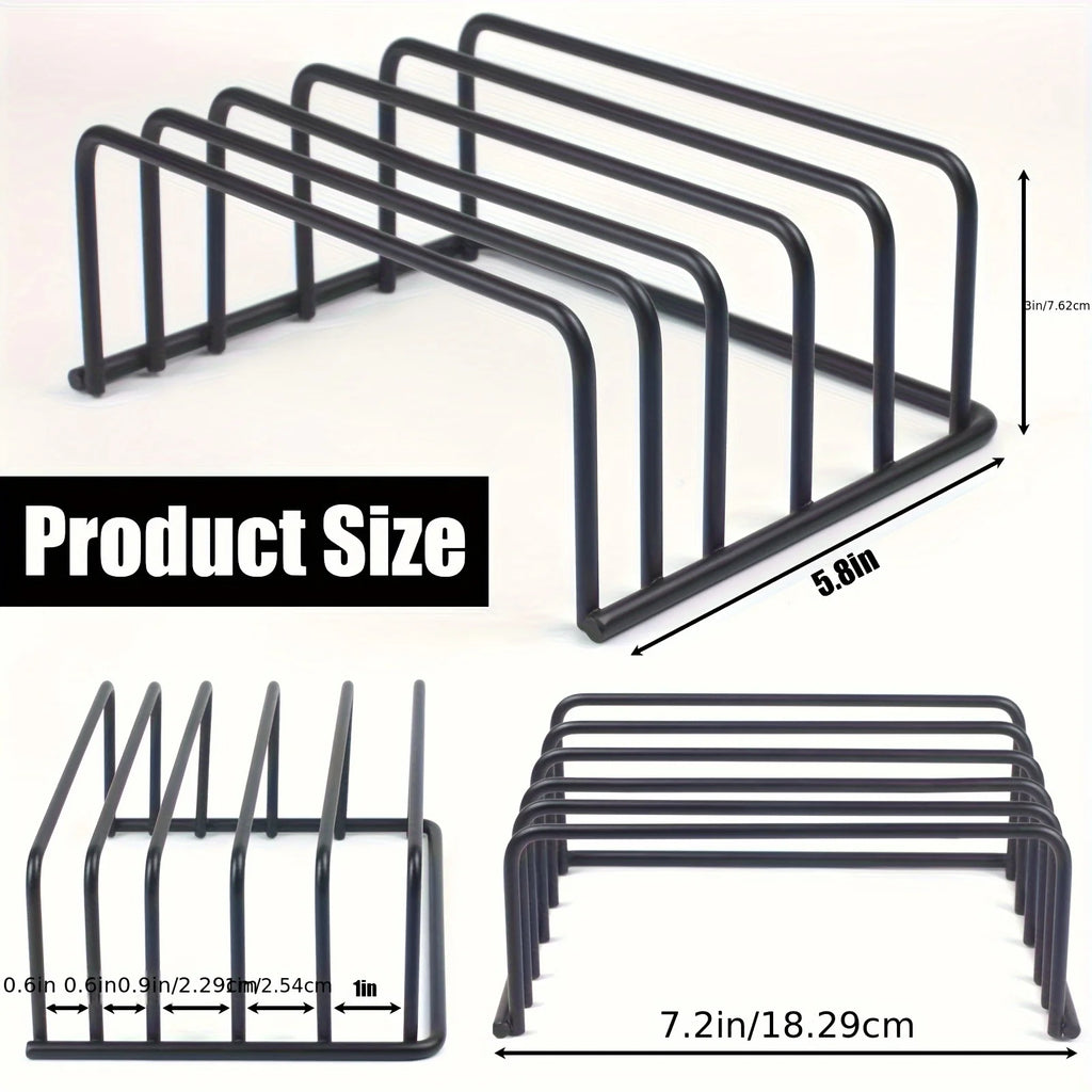 Chopping Board Storage Rack, Carbon Steel Cutting Board and Baking Tray Organiser