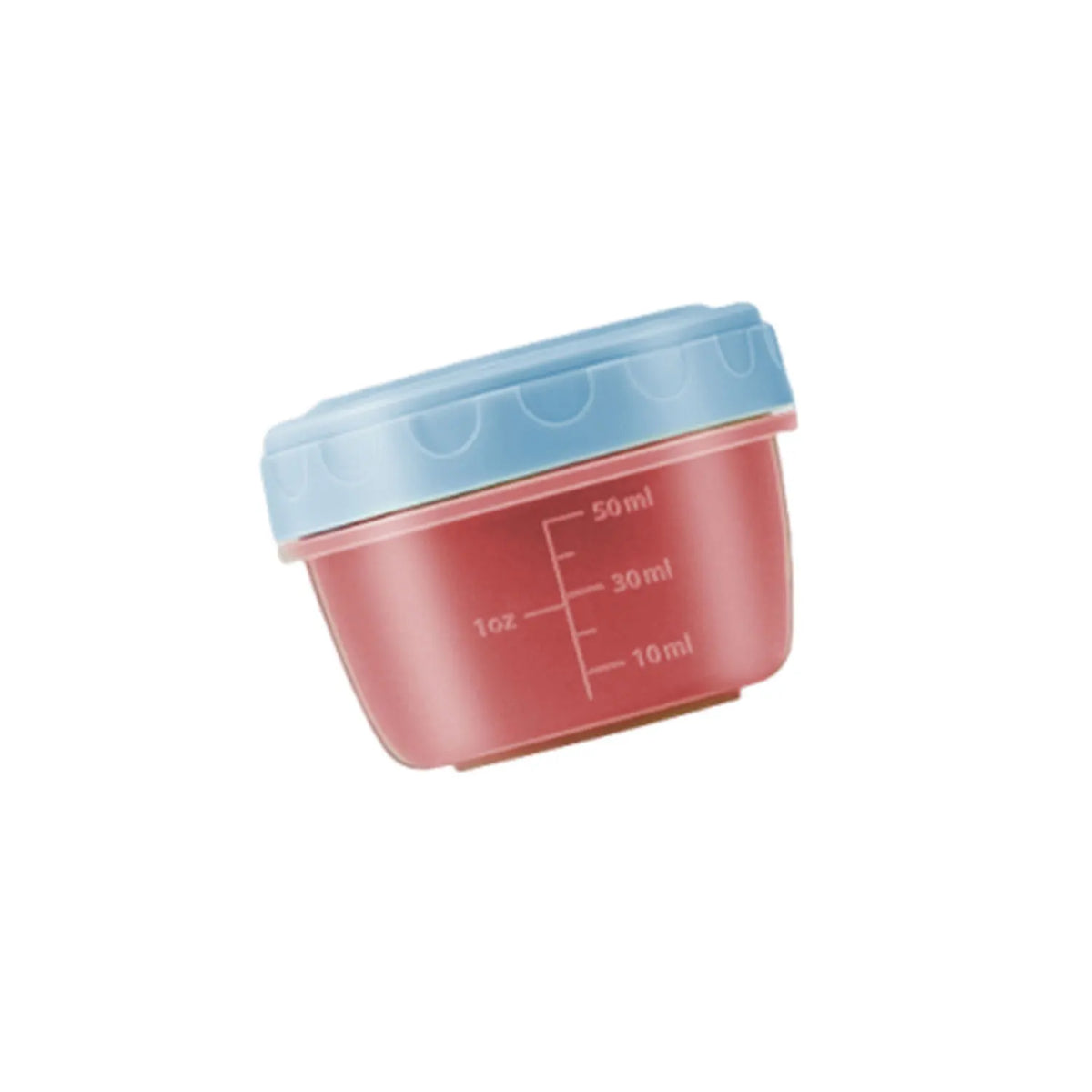 Mini Sauce Containers with Lids, 2.7oz, 1 to 6 Pack