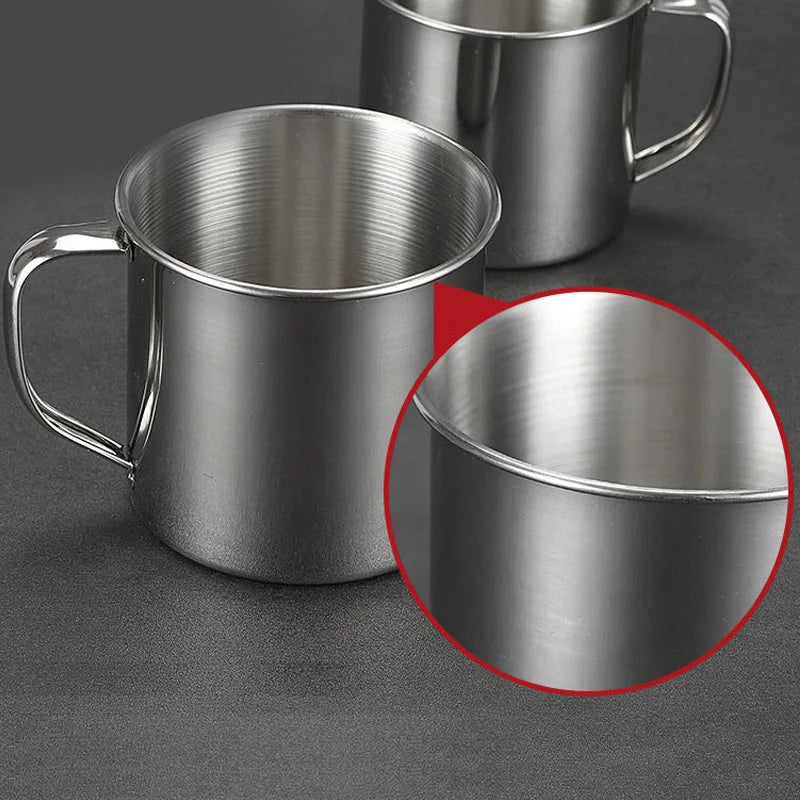 Stainless Steel Travel Mug and Camping Cup, 50 to 400ml