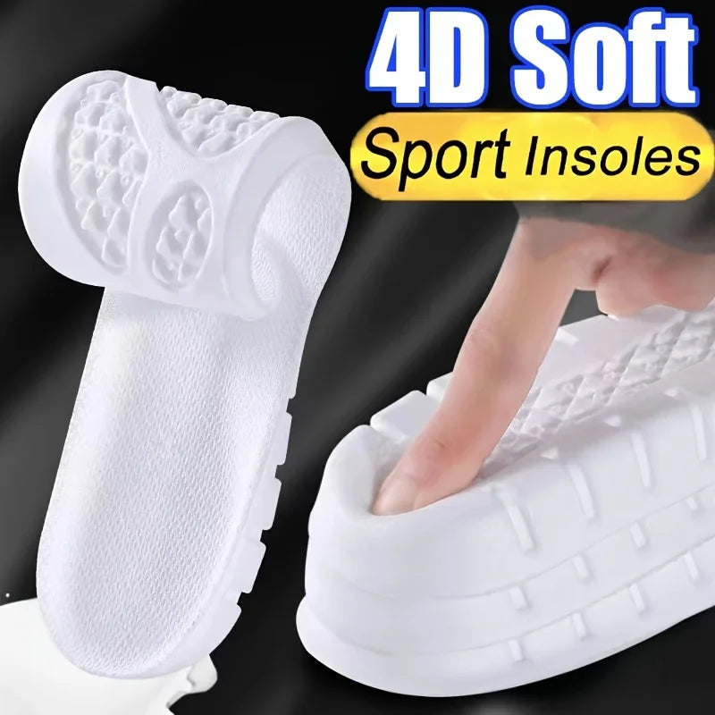 Height Increase Insoles, Soft EVA Shoe Lift Pads, 1 Pair