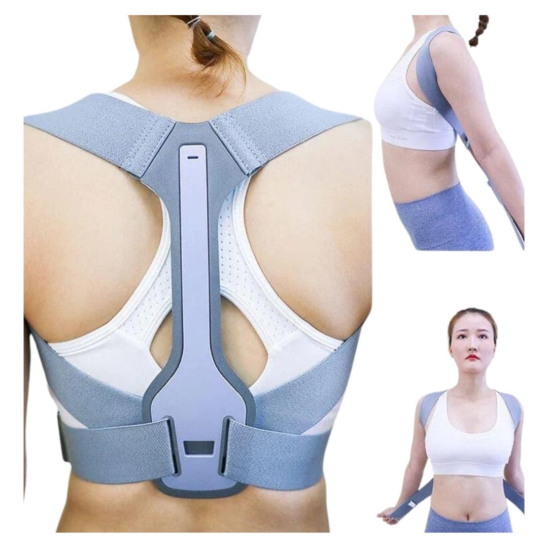 Adjustable Back Shoulder Posture Corrector Belt UK Clavicle Spine Support Brace Reshape Body Health Fixer Tape corrector - Ammpell  