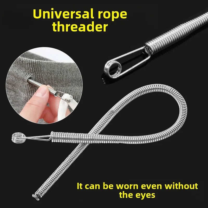 Bendable Drawstring Threader Clip for Hoodies and Waistbands - Ammpell