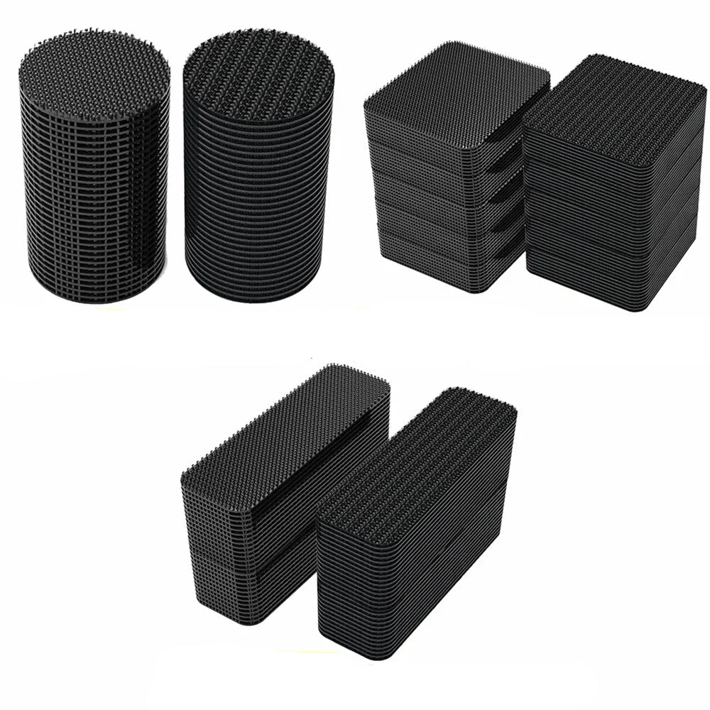Double-Sided Carpet Grip Tape Patches, Non-Slip Rug Stickers - Ammpell