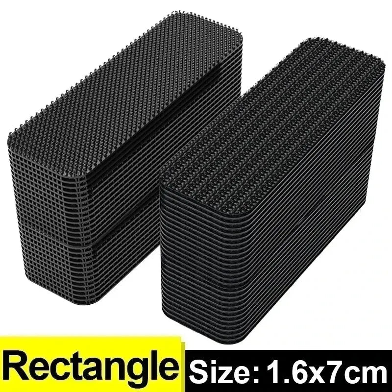 Double-Sided Carpet Grip Tape Patches, Non-Slip Rug Stickers - Ammpell